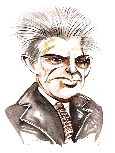 Caricatura de Carl Nielsen de Neale Osborne